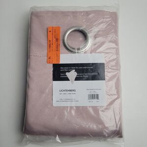 NEW Sun Zero Lichtenberg One Panel Color Blush 54 W in X 84in  L #BT1